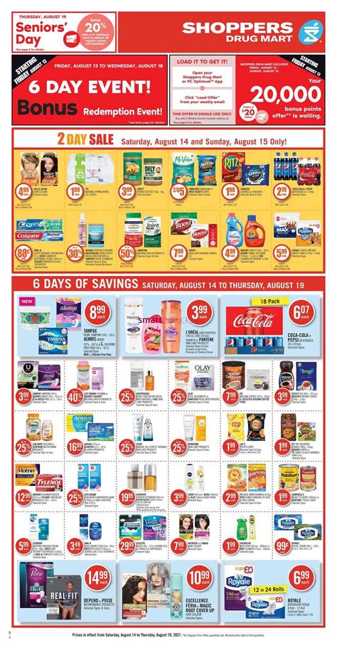 shoppers drug mart weekend flyer.